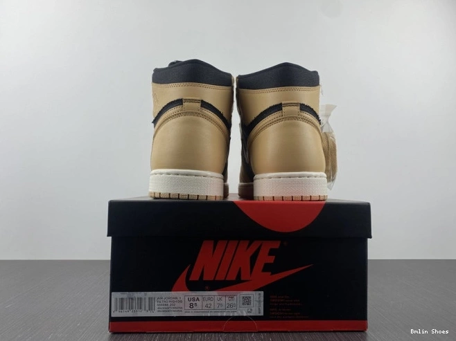 Bmlin Shoes 1 High OG Heirloom Jordan Air 555088-202 0825